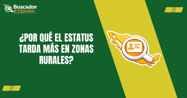 ¿Por qué el Estatus Tarda Más en Zonas Rurales?