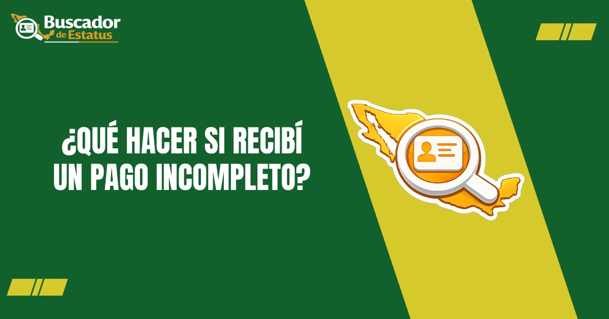 ¿Qué Hacer Si Recibí Un Pago Incompleto?
